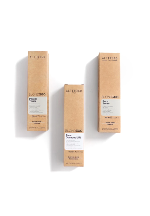 Клікніть для збільшення зображення ALTER EGO ITALY BLONDEGO Pastel toner CAPPUCCINO Крем-фарба тонуюча пастельна без амоніаку (каппучіно),60 мл - 3