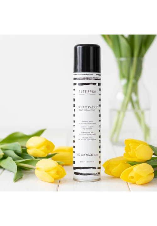 ALTER EGO ITALY URBAN PROOF Dry Shampoo Шампунь сухий з рослинним вугіллям, 200 мл - 4