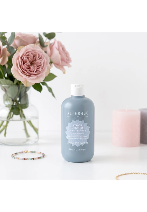 Клікніть для збільшення зображення ALTER EGO ITALY COLOR UTILITIES Stain Remover Засіб для видалення фарби зі шкіри голови, 200 мл - 4