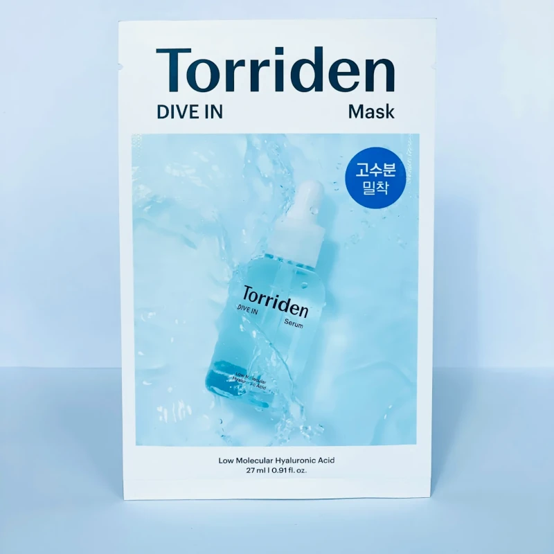 Torriden DIVE-IN Маска для обличчя з гіалуроновою кислотою