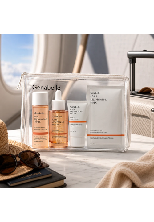 Genabelle PDRN Travel Set Набір Маска 25 мл + Крем 20 мл + Сироватка 30 мл + Тонер 30 мл, 4 од - 2